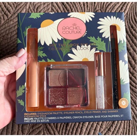 RACHEL COUTURE - NWT - "Get The Love" Kit in Natural. Eye Shadow Palette & More - Picture 5 of 9